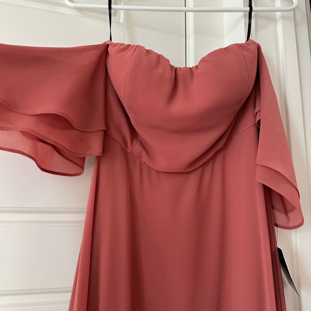 Lulus terracotta dress